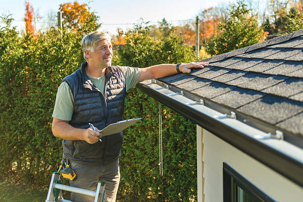 Professional Commercial Roofing technician working in Spring Grove, IL